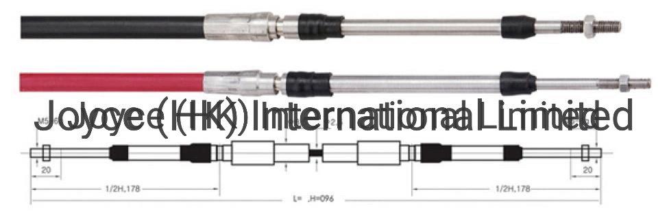 33c Marine Control Cable, Push Pull Cable